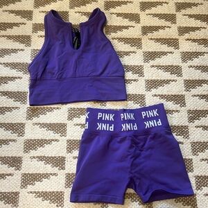 Pink gym set